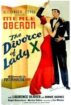 O Divórcio de Lady X-1938